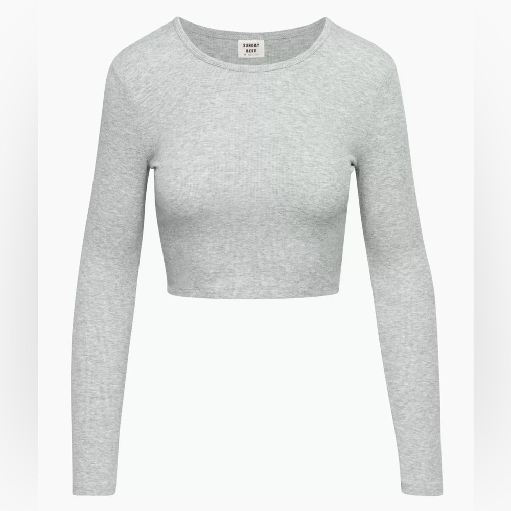 NWOT Sunday Best Bliss Cropped Longsleeve
